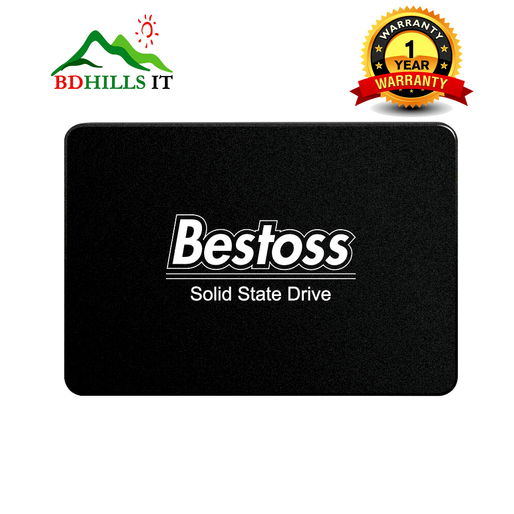 Bestoss 3D Nand Flash Ssd Sata Iii 6Gb-S 2.5 Inch Ssd Black Model S201 - Boost Your System Performance With Bestoss Ssd. 