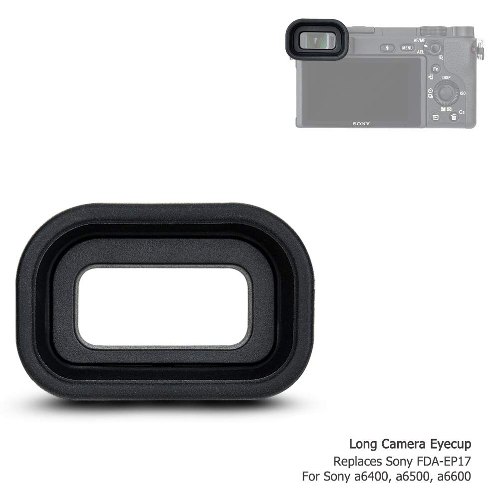 A7CII A7CR A7R A7R II A7R III A7C A6100 A6700 Eyecup Eyepiece Soft Silicon Extended Camera Viewfinder for Sony Series Mirrorless. 