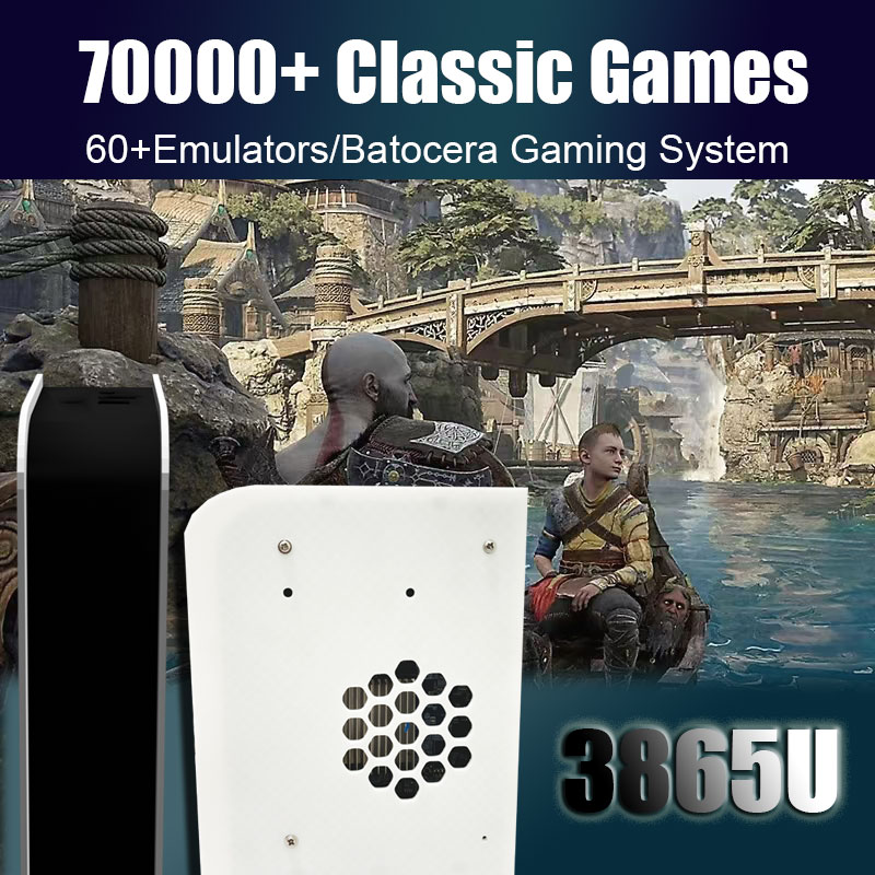 New M15 MAX Plug and Play Game Box 500G HDD 70000+Game For WII PS2 DC PSP Xbox Gamecube Windows11+ Batocera Break Gaming Limits. 