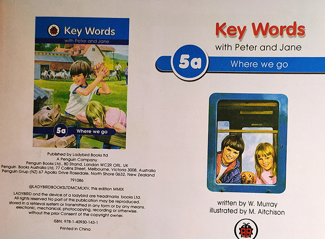 Key Words with Peter and Jane 5a 5b 5c Hardcover. 