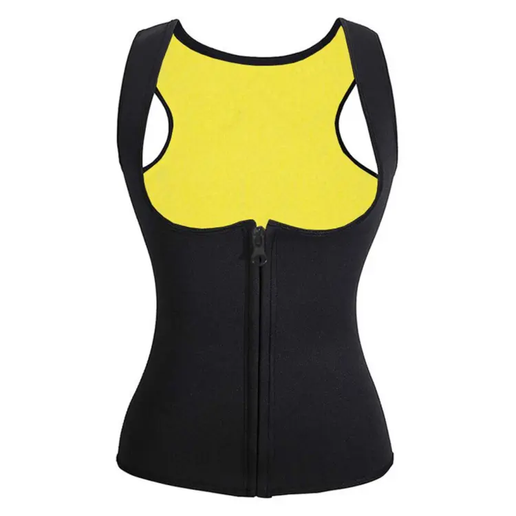 SLIMBELLE Slimming Body Shaper for Women Belly Fat Burner Hot Sweat Sauna  Vest Tank Top Weight Loss Shapewear No Zipper 