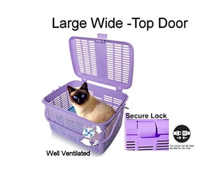 Open top cat on sale carrier