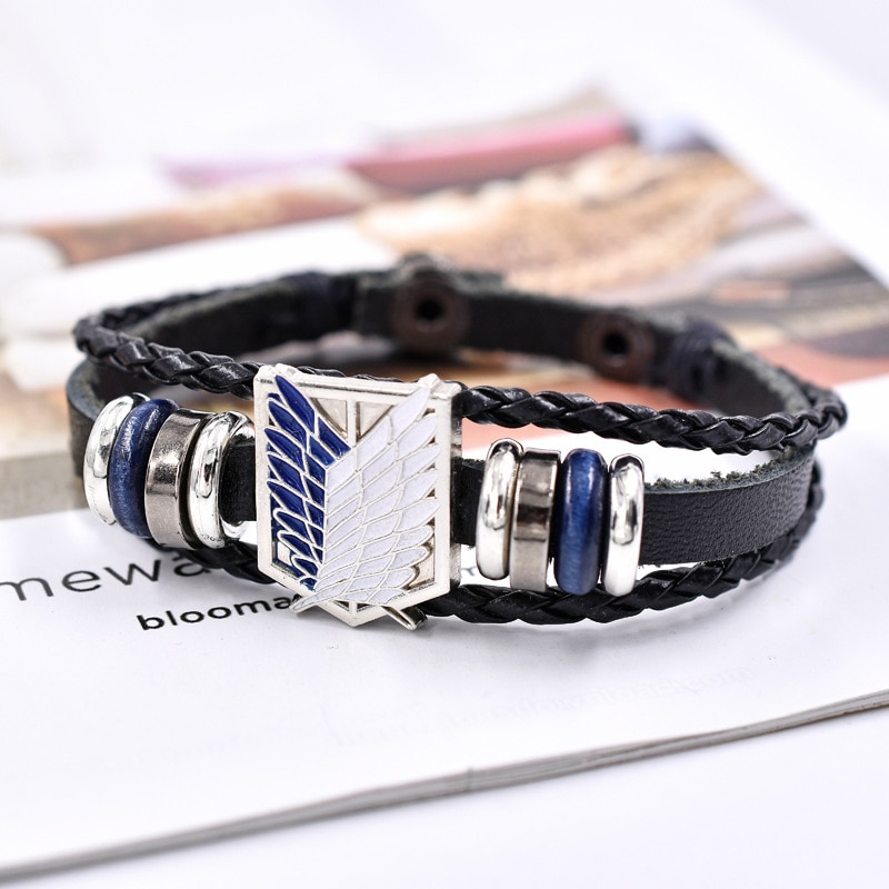 Attack On Ttan Anme Wngs Of Freedom Men Women Necklace, Aot Necklace