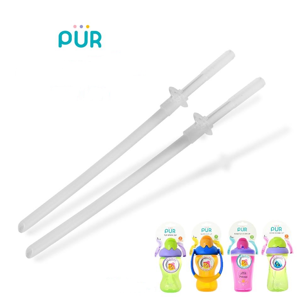 Pur Silicone Straw (2pc) - (9208). 