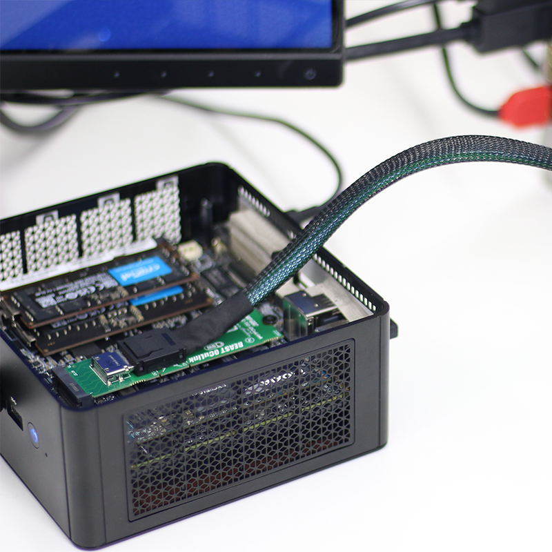 NVME M.2 M Key to OCuLink Adapter for OCULINK GPU Dock Mini PC Laptop to External Graphic Card High Speed Conveter. 