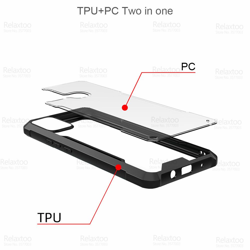 For OnePlus Nord CE 2 5G Case Transparent Acrylic Back Phone Cover One Plus NordCE 2 Nord CE2 NordCE2 6.43 Camera Protect Coque. 