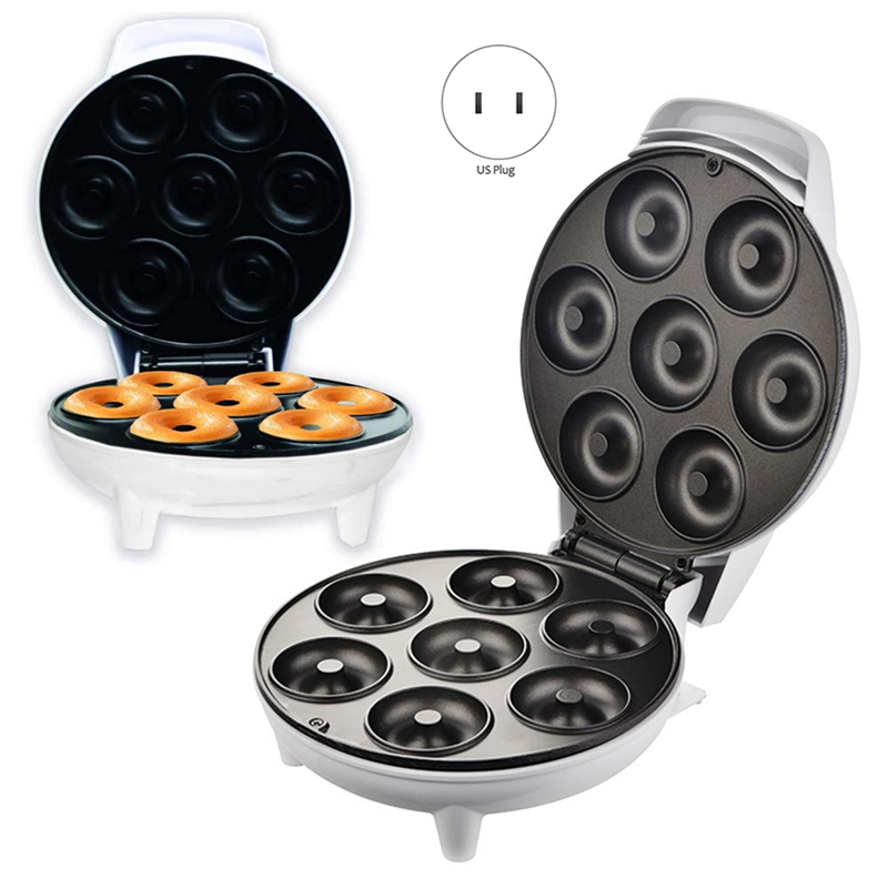 1 PCS Mini Donuts Machine Donut Maker Machine DIY Home Use Mini Doughnut Maker 110V White US Plug. 
