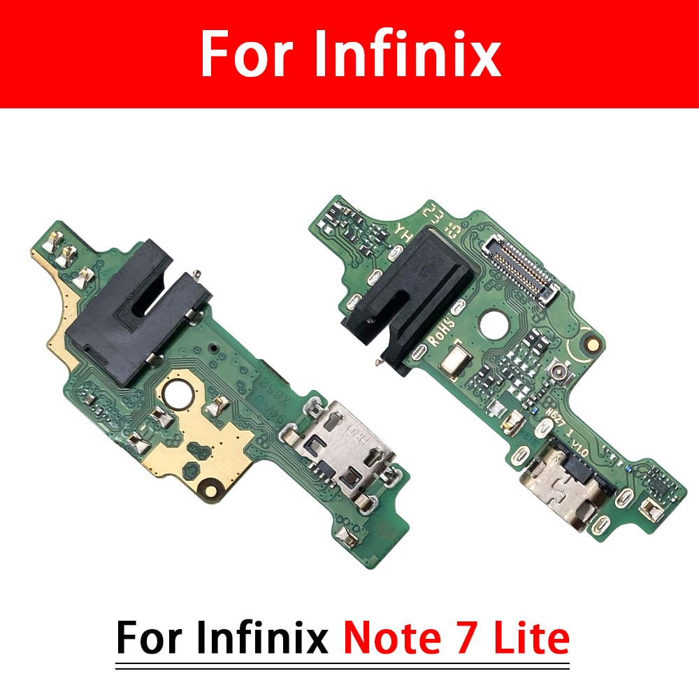 NEW USB Power Charging Connector Plug Port Dock Flex For Infinix Hot 9 Play X680 X688 10 X682 10T X689C Note 7 Lite X656 S5 Pro. 