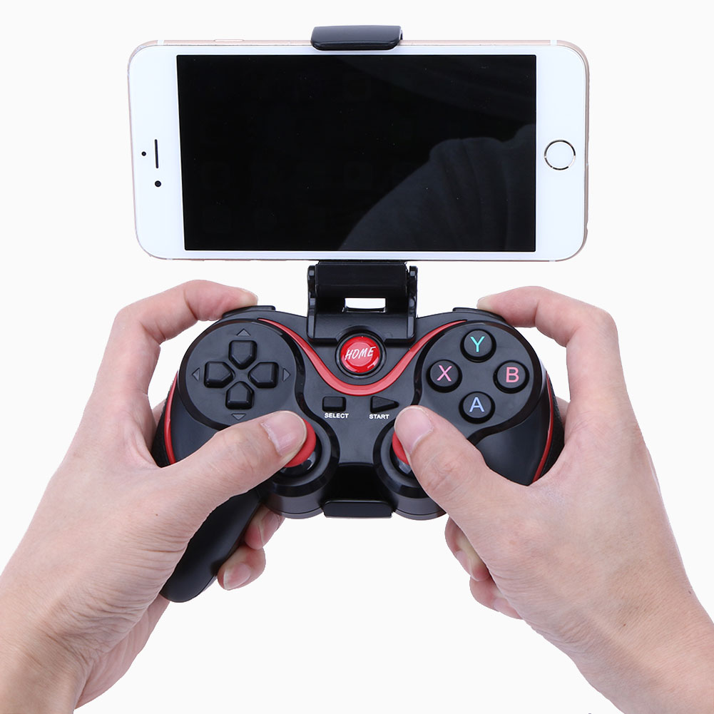 T3 Gaming Controller Wireless Bluetooth-compatible 3.0 Gamepad For Android Smartphone Smart TV Joystick Controle Wireless Joypad. 
