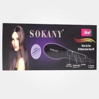 Sokany 608a Nano Silver Professional Hair Straightener Brush Buy