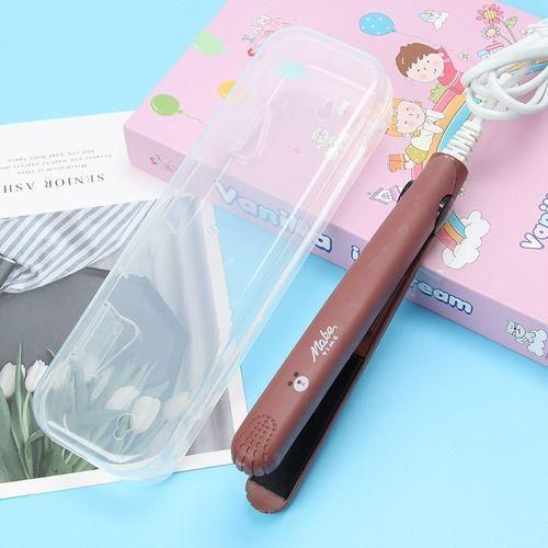Mini Hair Straightener Curling Bar Straight Roll 2 in 1 Splint Perm