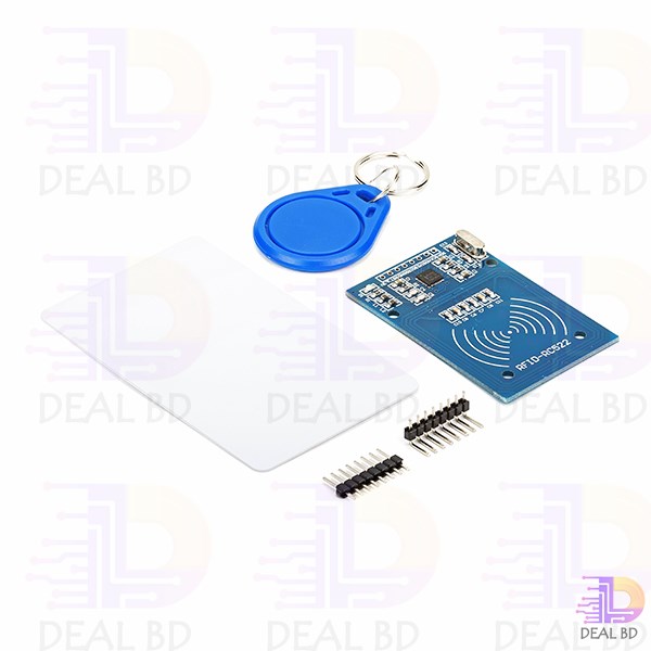 RFID MFRC-522 RC522 RF IC Card Sensor Module With S50 Key Card Keychain For Arduino UNO Mega 2560 R3 Nano Raspberry Pi. 