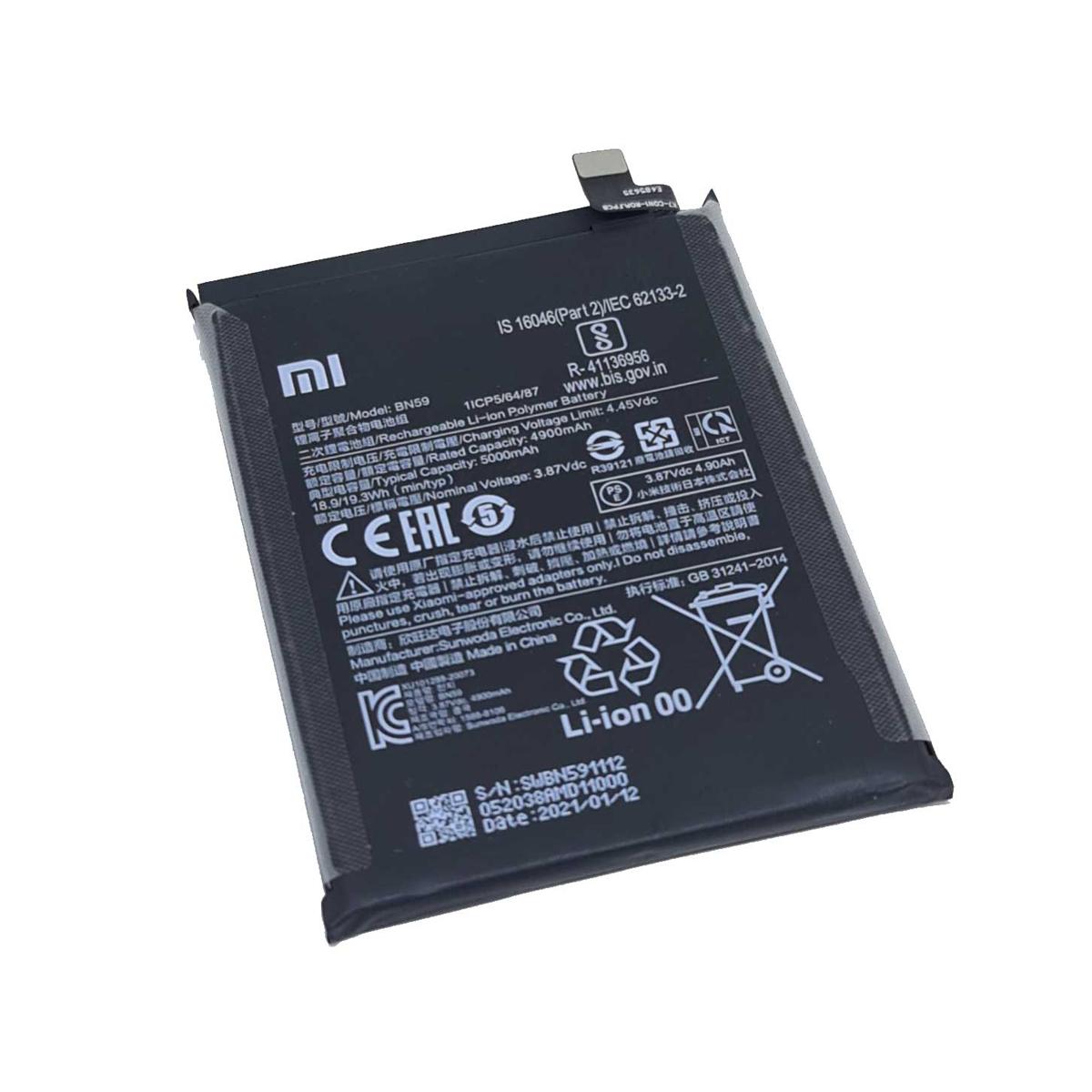 Xiaomi BN59 Battery for Xiaomi Redmi Note 10s - 5000mAh