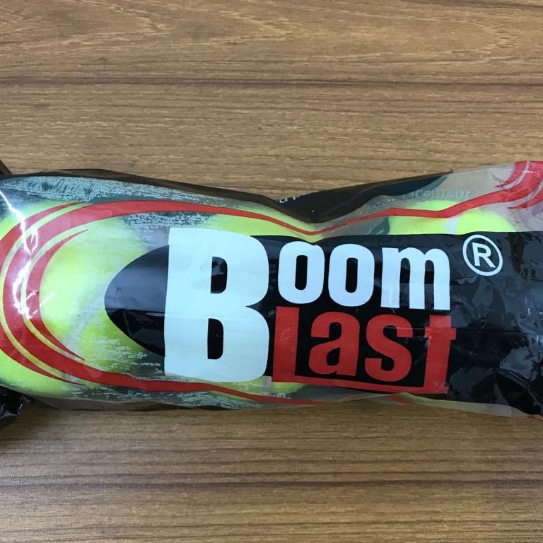 Boom Blast Conventional Tennis Ball -3Pcs- Unit - Enjoy Consistent Performance And Durability With Every Swing. 