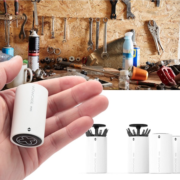 Delicate product Wowstick Portable Wowcase Mini Screwdriver Bits Head Storage Box Holder Base Tray For Xiaomi Wowstick 1S 1F 1P Power Electric Screwdriver. 