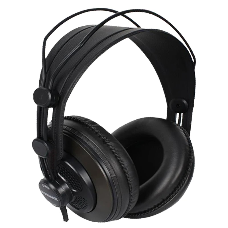 Hot Samson SR850 Semi-Open-Back Studio Reference Headphones Wide Dynamic Professional Monitor Headset for Maximum Isolation. 