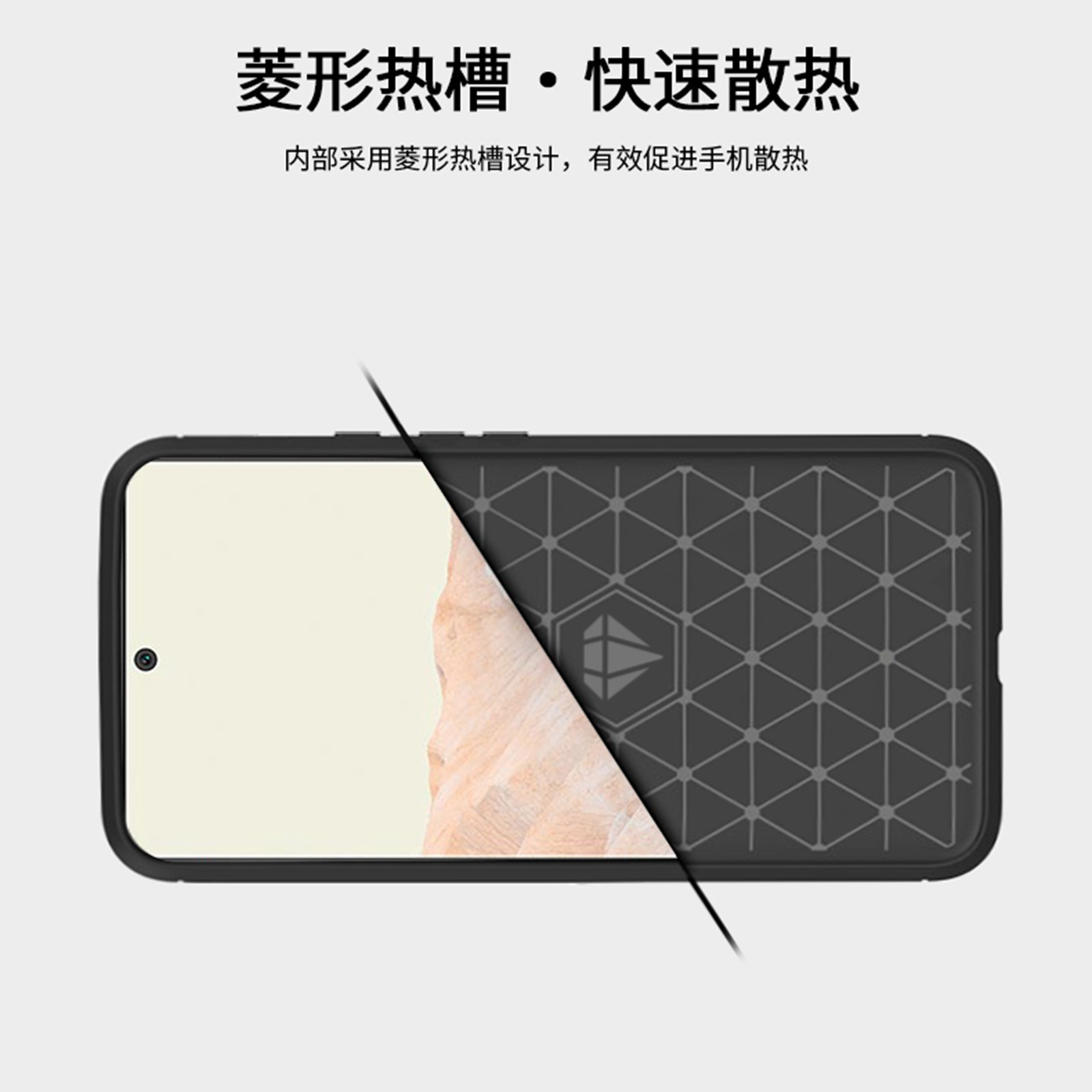 MOFI Mofan Semdu Series Google 7Apixel6 Google 7/Pro Carbon Fiber Cool and Smooth Feel High Texture Shell. 