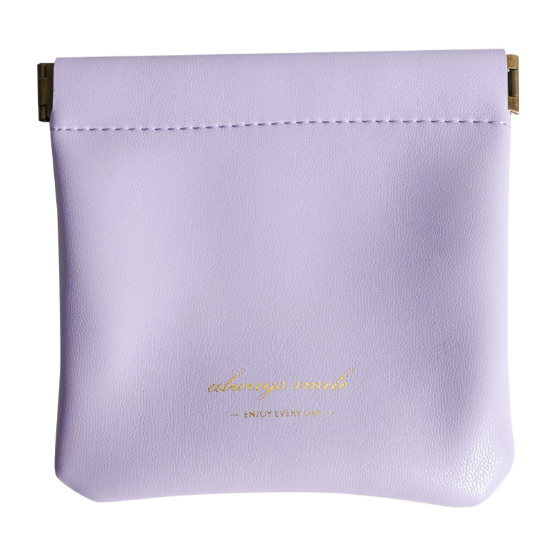 Cosmetic Bag Portable Mini Lipstick Storage Bag PU Buggy Bag Travel Foreign Trade Japanese Luggage Korean Style Data Cable
