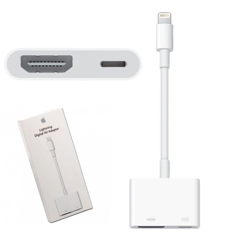 1080P Apple Lightning to VGA Adapter for iPhone iPad MD825AM/A Model A1439. 