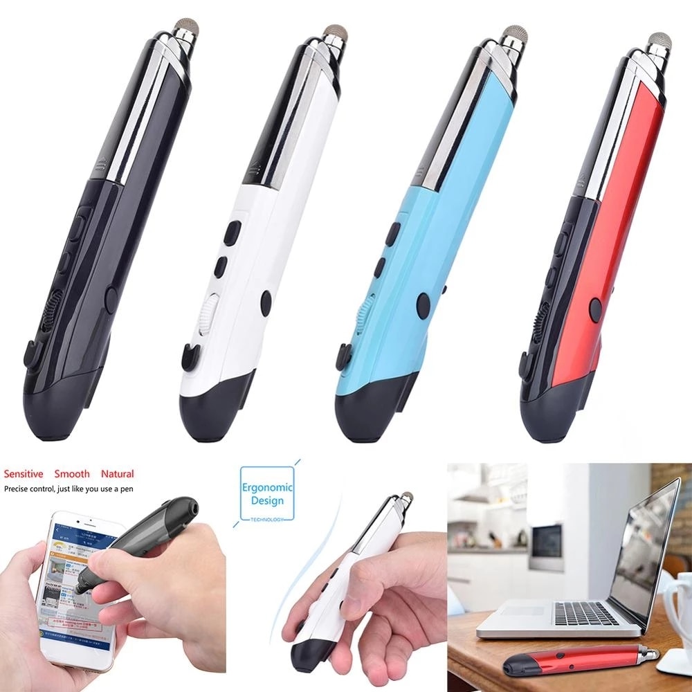 New 4Th Generation Wireless Mouse Pen Handwriting Laser Pen Mouse Personality 2.4G Mouse For Laptop PC Type-C Android. 