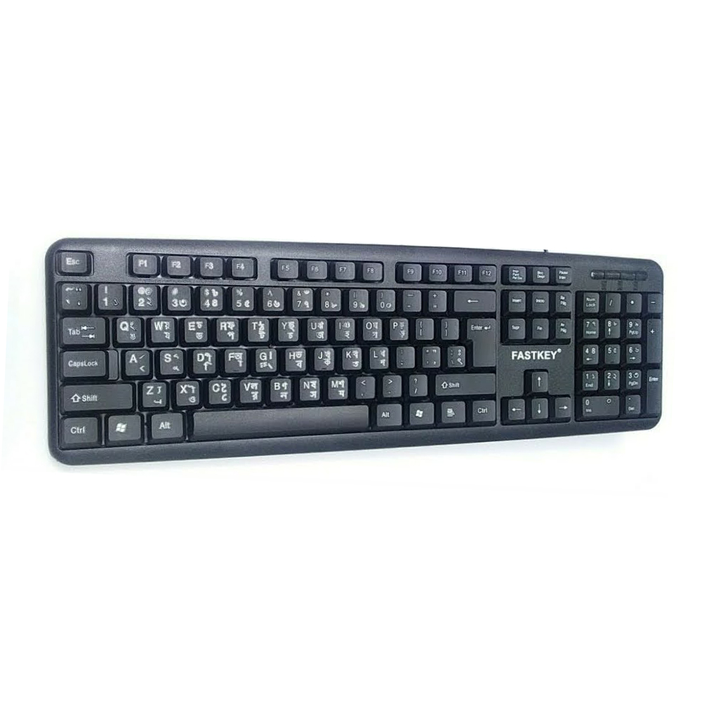Desktop leotop Computer and andoyet mobile Keyboard with Bangla Alphabets