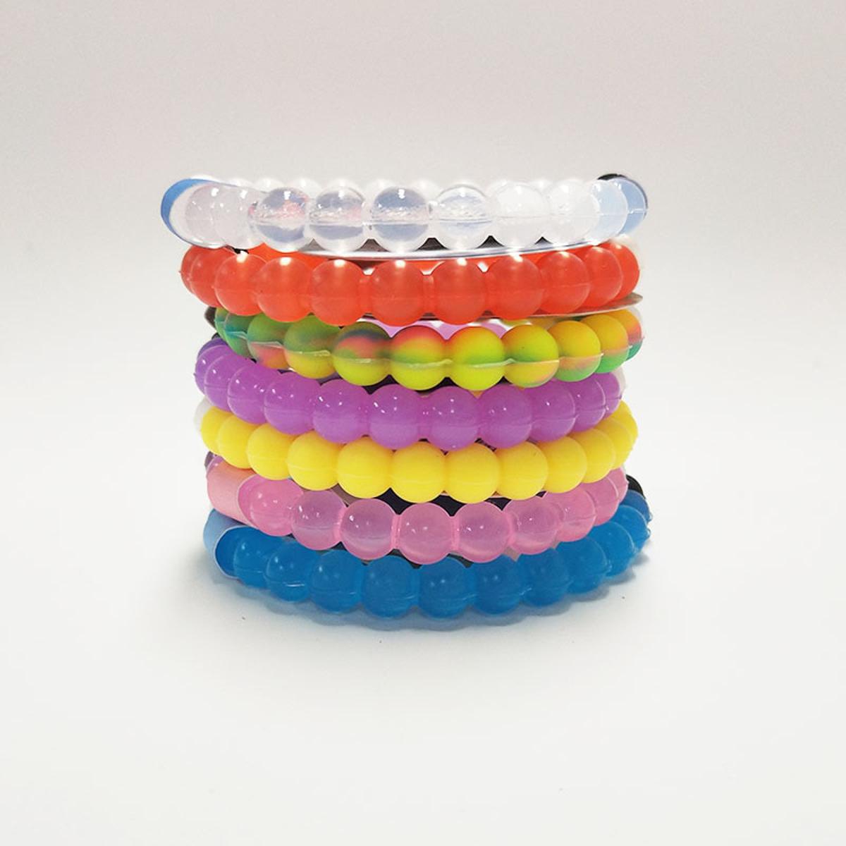 LELX New Hot Silicone Bracelet Many Colors for You Select Best Gift with Tags