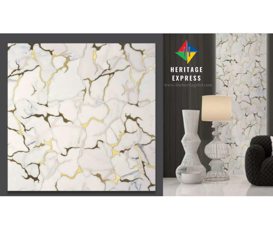 New Design Marbel wall Sheet Size 24 * 120 inches or 300*60cm - Thickness 2 . 6 mm