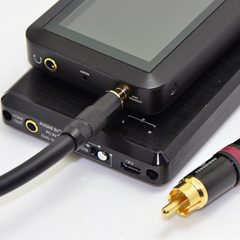 HIFI 3.5mm To RCA SPDIF Coaxial Digital Audio Cable For Fiio X7 X3K X5K X3 X5 1st 2nd 3rd M9 M11 M15 E17 X5II X3II TempoTec V1. 