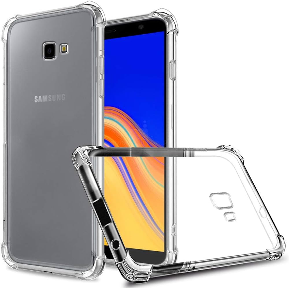 For Samsung Galaxy J4+ / J4 Prime / J4 CORE Back Cover CRYSTAL CRACK ORIGINAL SOFT CASE CASING CLEAR TPU COVER For Samsung J4 Plus Phone Cases. 