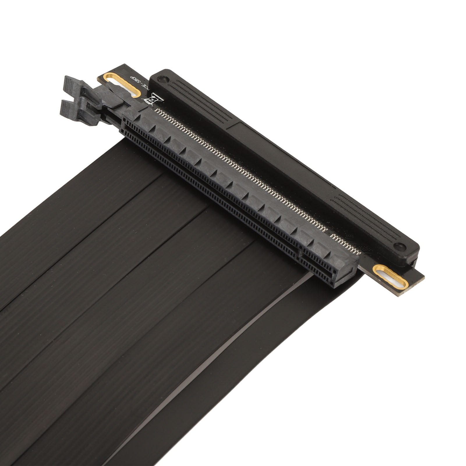 PCIE4.0 X16 Riser Cable High Speed Double Reverse Foldable PCI Express Gen4 Graphics Card Extension Cable Vertical GPU Mount Extension Cable for RTX3090 RTX3080ti RTX3070. 