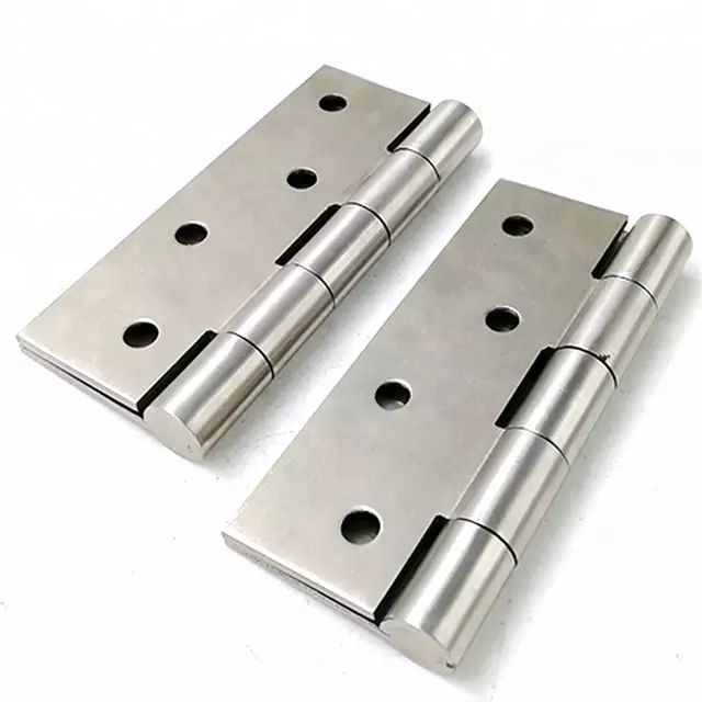4" SS Door Hinges(8ps),4mm without cap. 