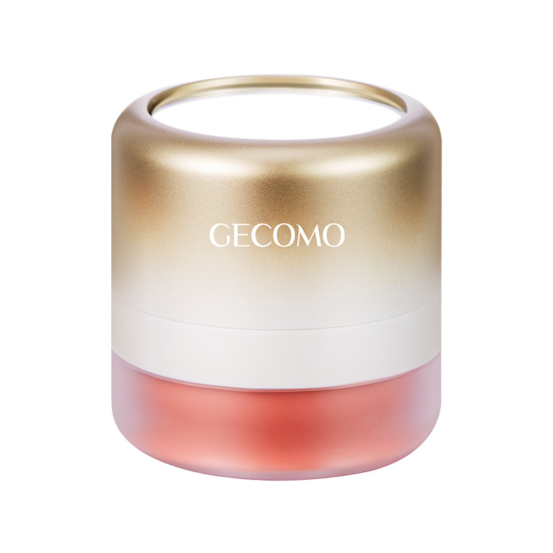 GECOMO Cloud Soft, slightly drunk blush, powder matte, long-lasting makeup, delicate, not easy to fly powder, no powder, and improve complexion. 