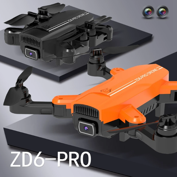 ZD6 PRO RC Drone RC Quadcopter with 4K HD Dual Camera 5G WIFI FPV Brushless Motor Stabilize Mode Electric Professional Drone. 