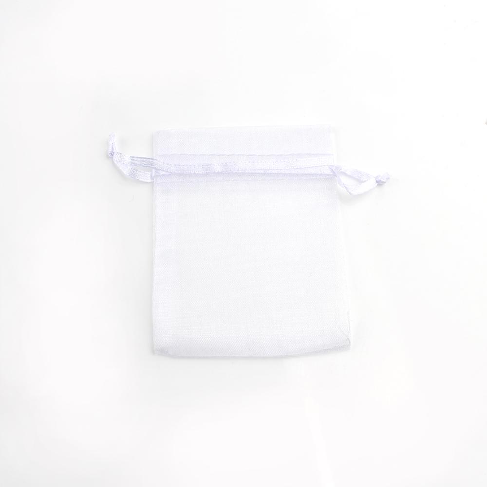 50pcs 7x9 9x12 10x15 13x18cm Gift Organza Bags Drawable Wedding Party Decoration Gift Bags Display Packaging Jewelry Pouches