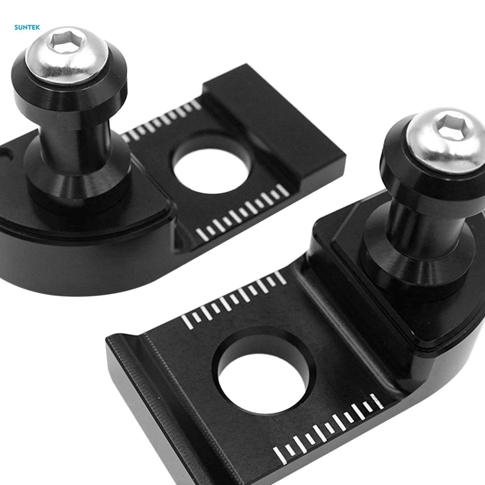2Pcs Chain Adjuster Block Simple Installation Chain Tensioner Adjuster for Tenere 700 Rally. 
