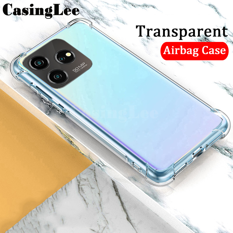 For ZTE Axon 50 Lite case Soft Transparent Full Protection shockproof Armor soft Cover For ZTE Axon 50 Lite Back Cover Phone cases. 