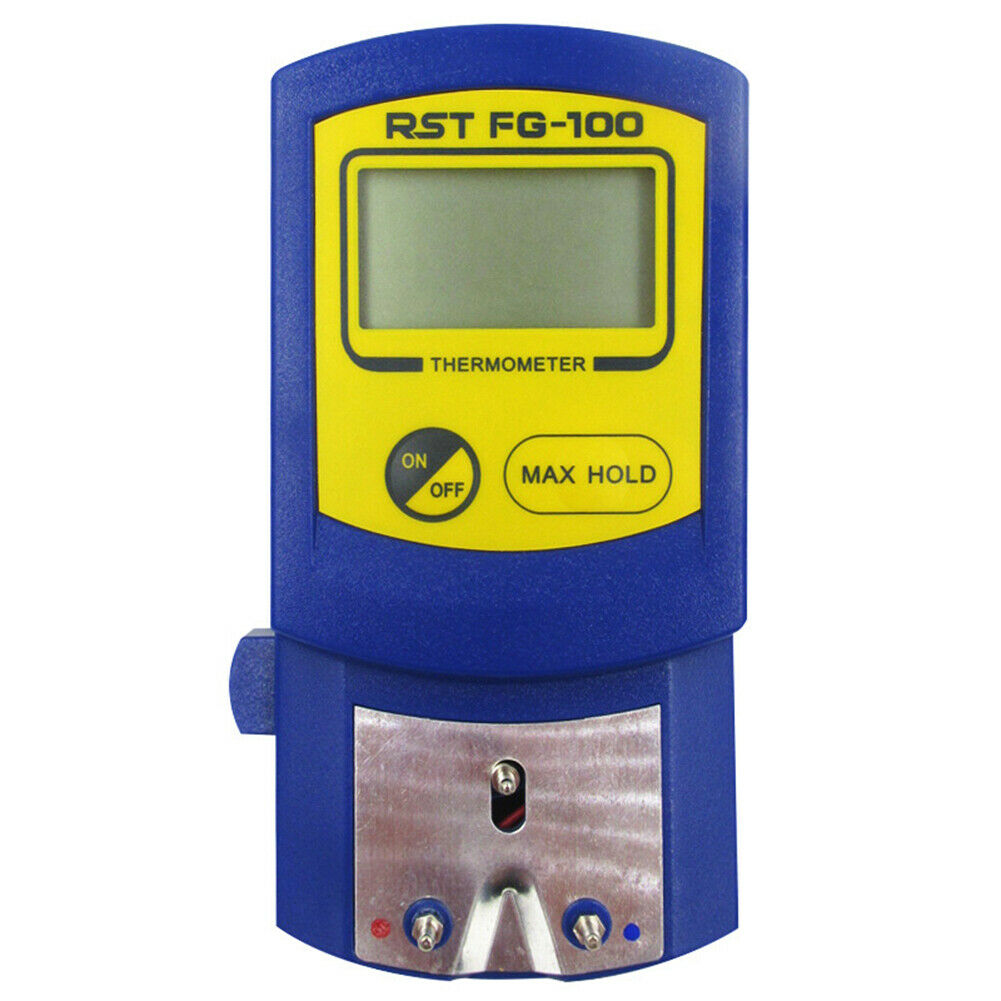 FG-100 Digital Soldering Iron Tips Thermometer Temperature Instruments Tester for soldering iron tips + 5pcs lead free Sensors. 