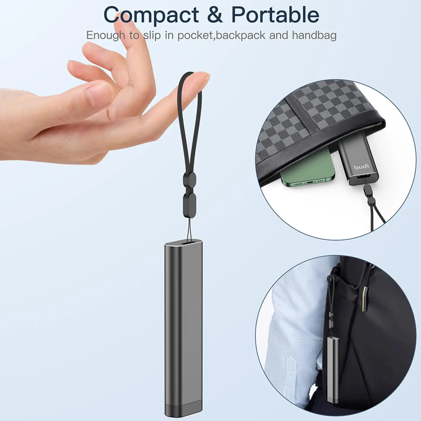 BUDI 30 Slots SD/Micro SD/SIM Card Case Holder Multi-function Phone Card Organizer Storage Box Holder Alloy Aluminum. 