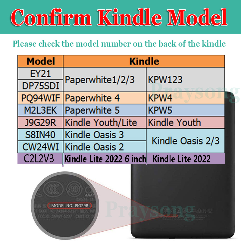 Anti-fall Cover for Kindle Paperwhite 5 2021 Case for KPW 4 KPW123 Kindle 2022 6 Inch Case Reader Tablets Case Clear Silicone. 