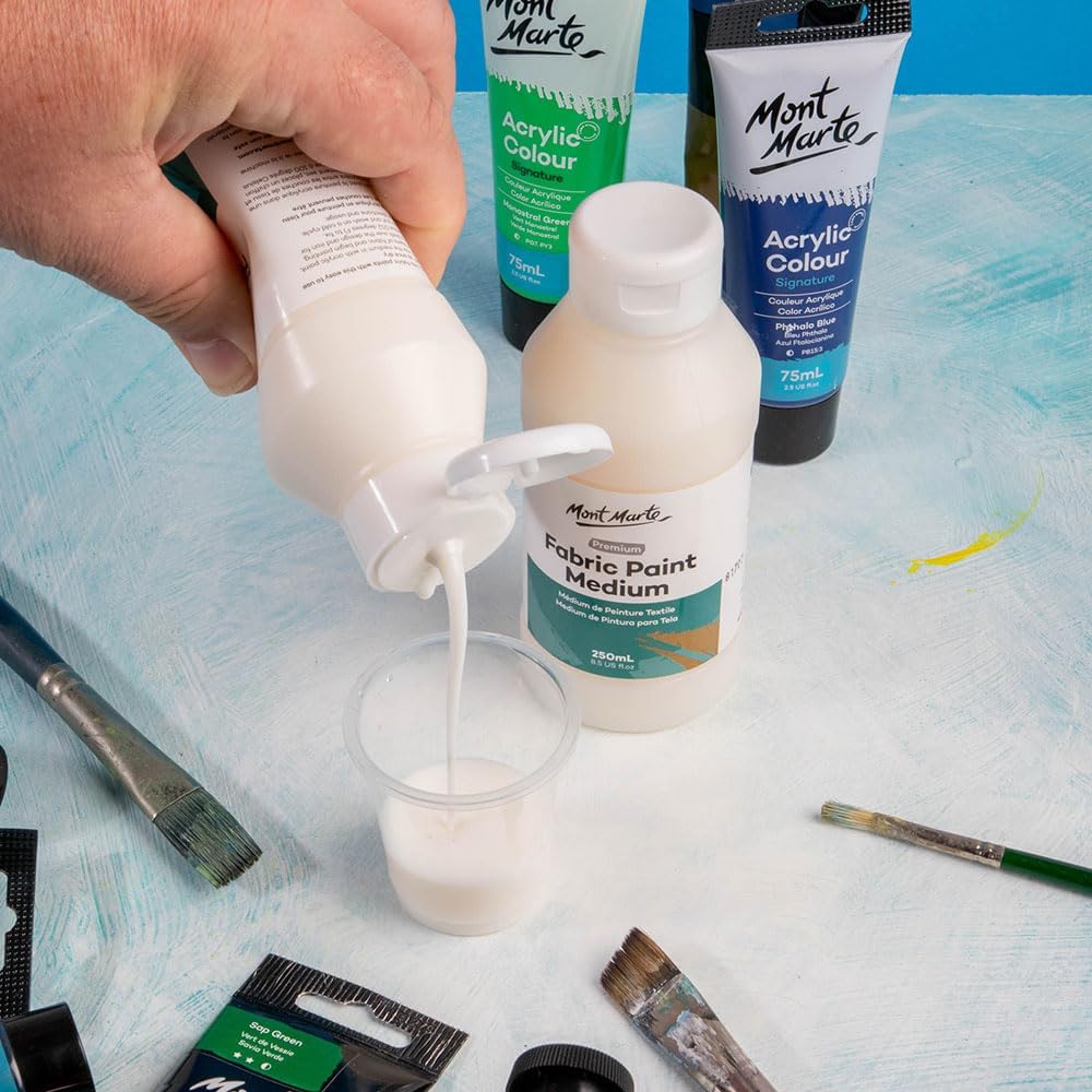 Fabric Paint Medium 250ml. 