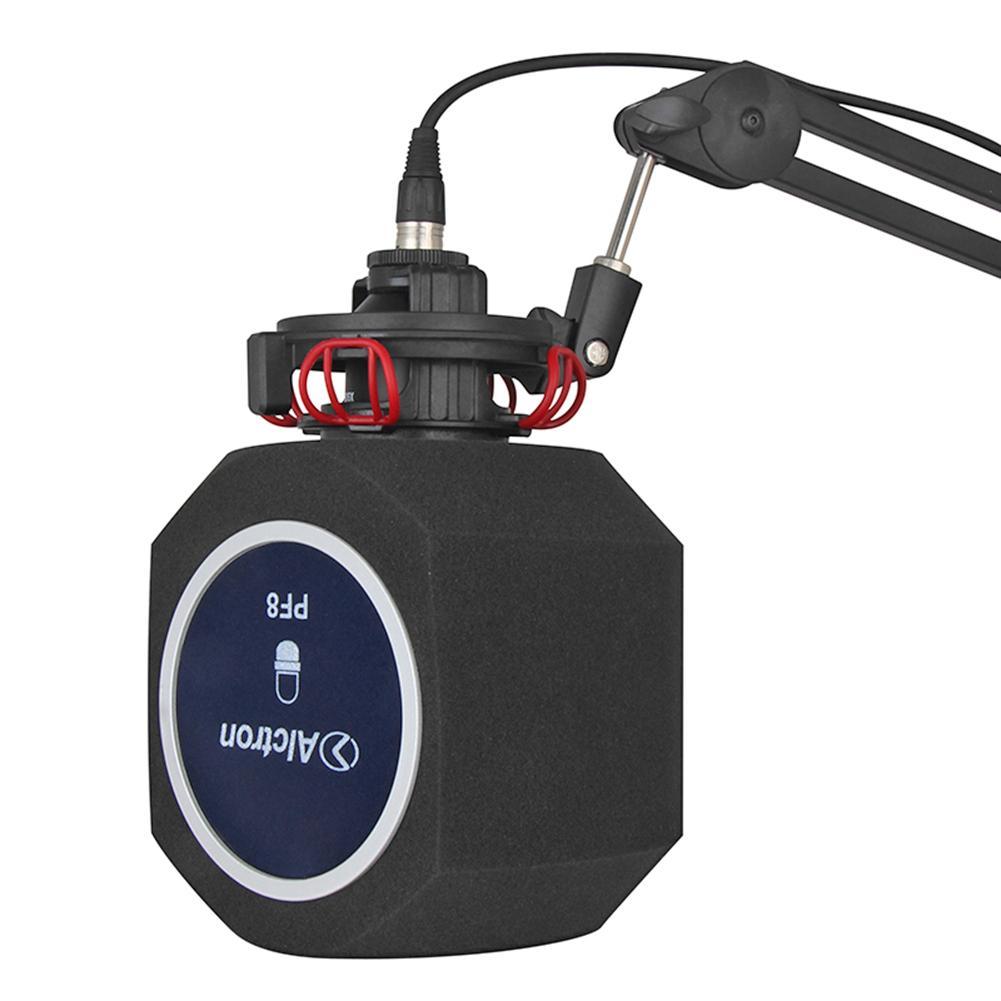 Alctron PF8 Studio Mic Screen Acoustic Filter Desktop Recording Wind Screen. 