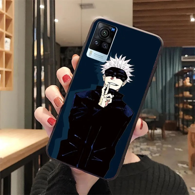 Anime Jujutsu Kaisen Ryomen Sukuna Phone Case For VIVO V21e V20 SE V2023 V15 Pro V21 V17 Neo 1819 1915 1907 1906 X60 X51 X50. 