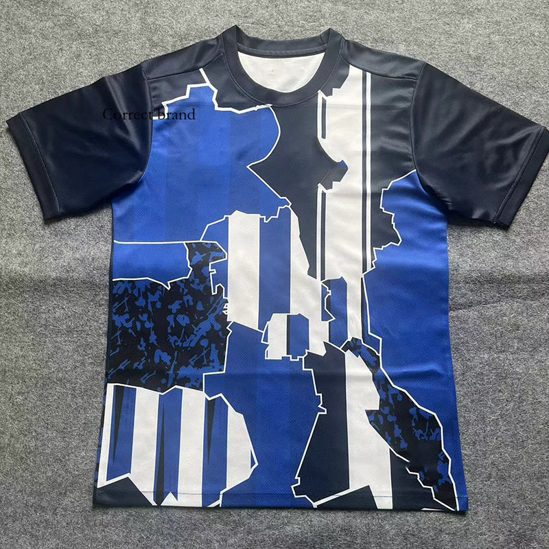25-26 Neue Fan-Edition Hertha Berlin Kurzarm-Fußballtrikot in Top-Qualität, Größen S-2XL_voghion.com