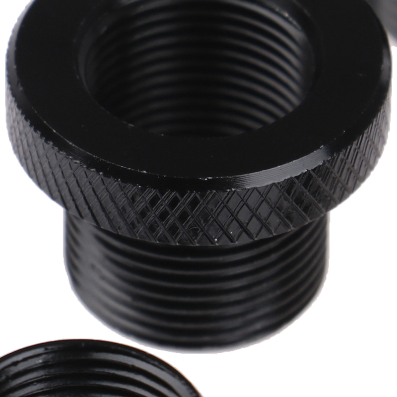 1PC of 5/8" x 24 to 1/2-28 to M14x1 to M14x1.5 For Barrel Thread Adapter. 