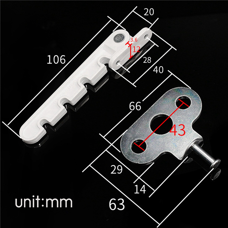 2X New Window Limiter Latch Position Stopper Casement Wind Brace Home Security Door Sash Lock Child Safety
