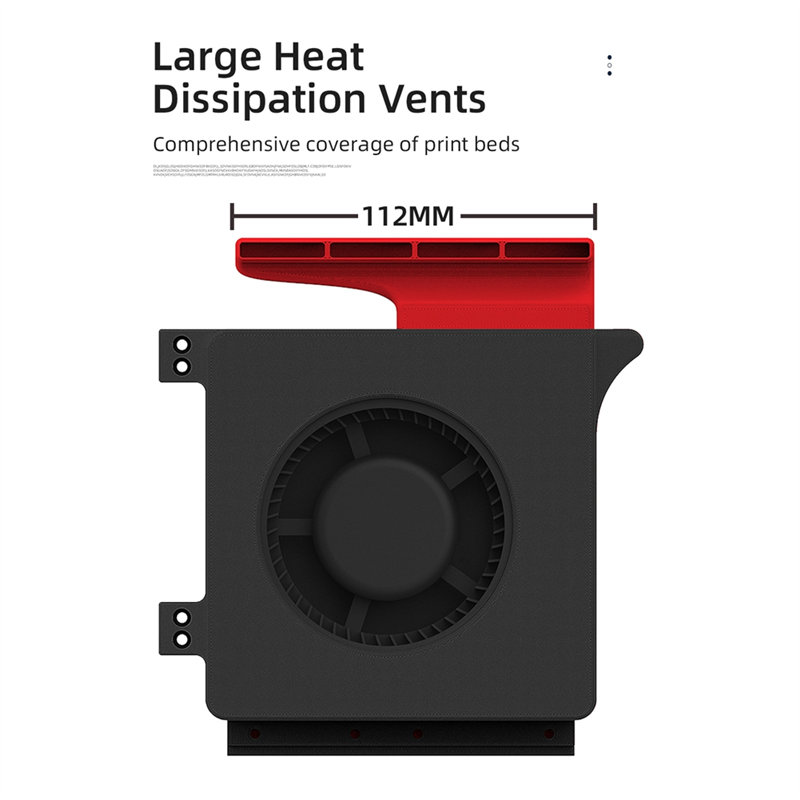 Unit High Airflow Low Vibration Blower Fan 2800 RPM Side Blow Unit for VORON V0 Series. 