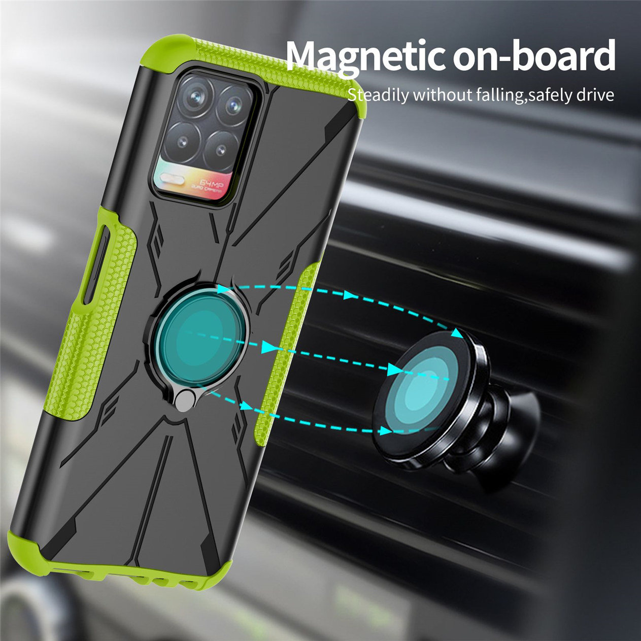 For Motorola Moto G 5G (2022) Phone Case TPU and PC Solid Color Armor Kickstand Casing Buffer Shockproof Stand Holder Back Cover. 