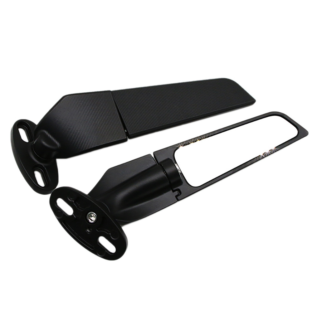 for Honda CBR650R Rearview Mirror-1 pair x rear view mirrors-Black. 