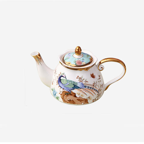 Teaware Sets Bone China Tea Set Chinese Style Ceramic Tea Pot Set Teapot + Tea Cup And Saucer Set Coffee Cup And Saucer Set Hot|Teaware Sets