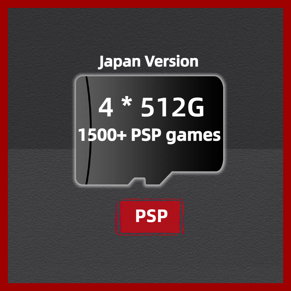 TF Game Card For Retroid Pocket 5 RP5 Retro Games PS2 PSP PS1 Memory Android portable Handheld Gaming SD Card High Speed 1TB 512. 